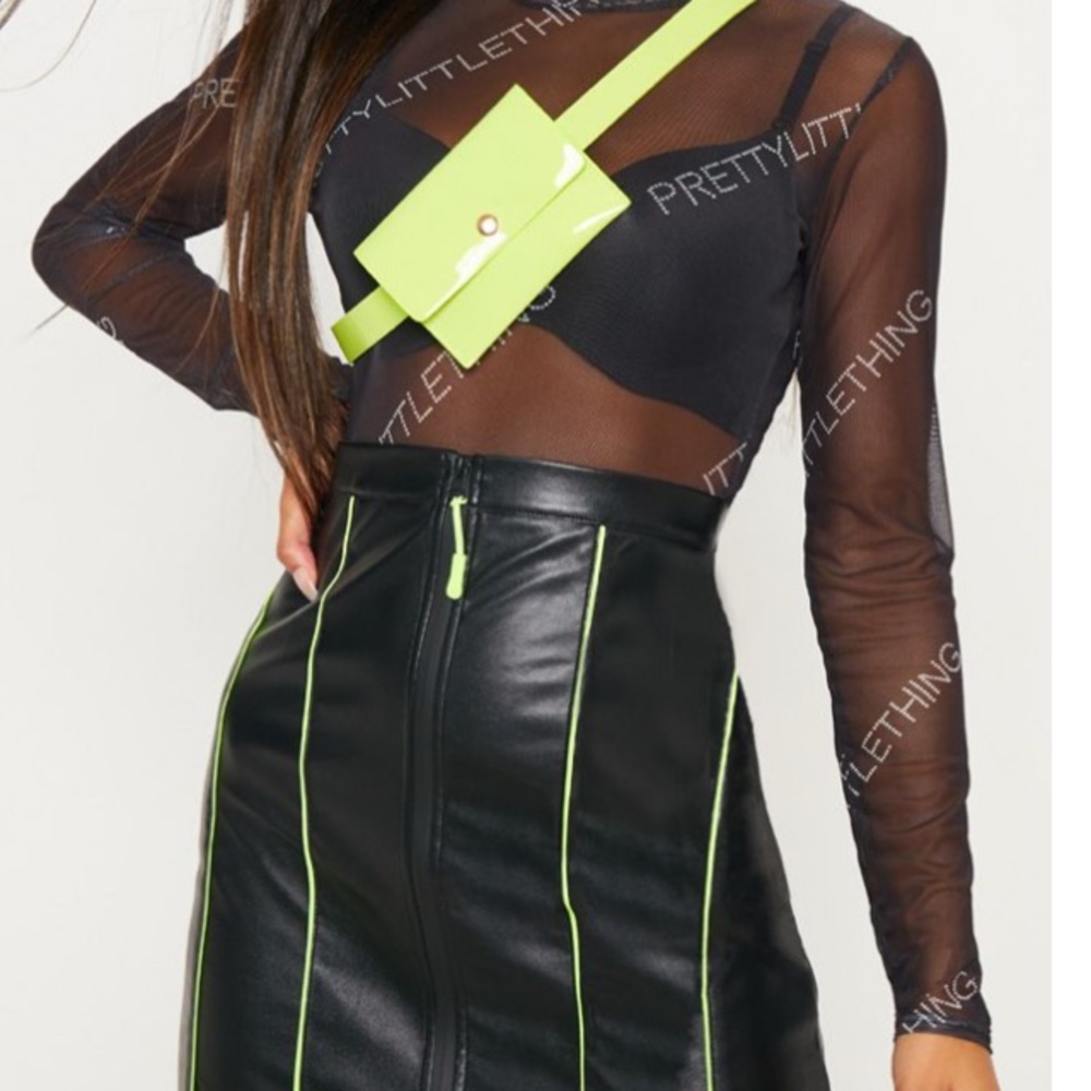 Leather skirt